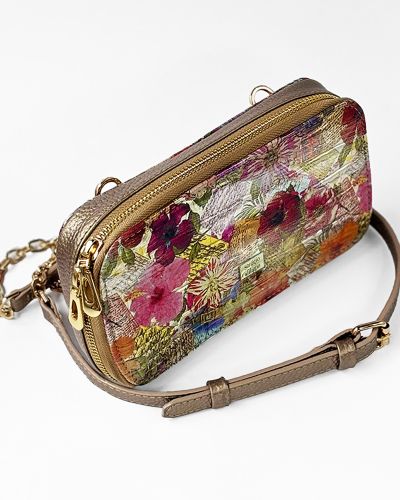 Anemone, Cartera en cuero / Serggio & Filippo